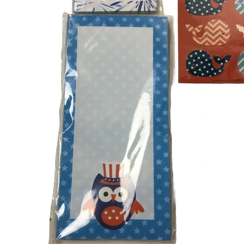 Target Planner Accessories Patriotic Owl Whales Red White Blue Anchor Nautical